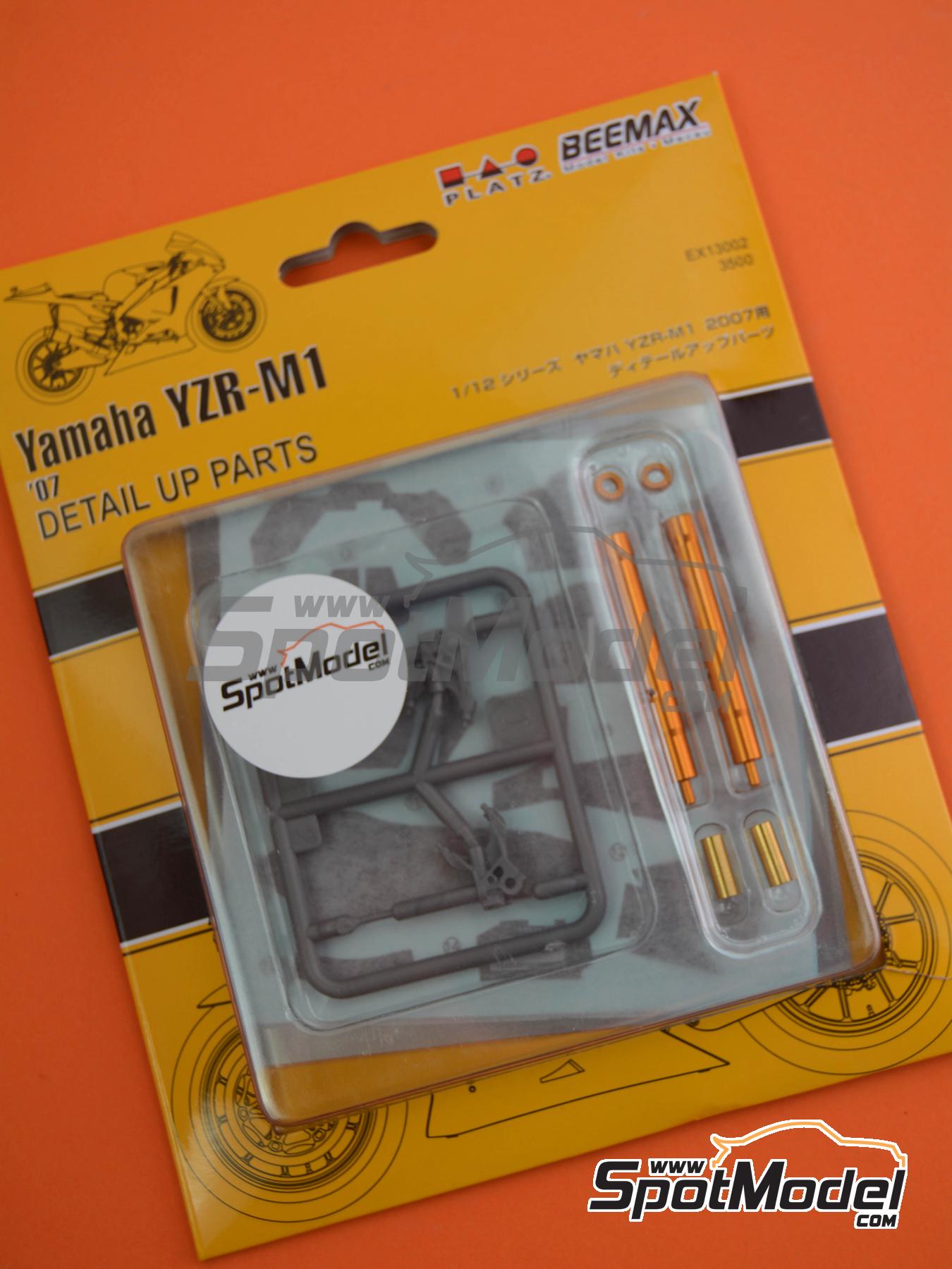 Beemax Model Kits EX13002: Detail up set 1/12 scale - Yamaha YZR